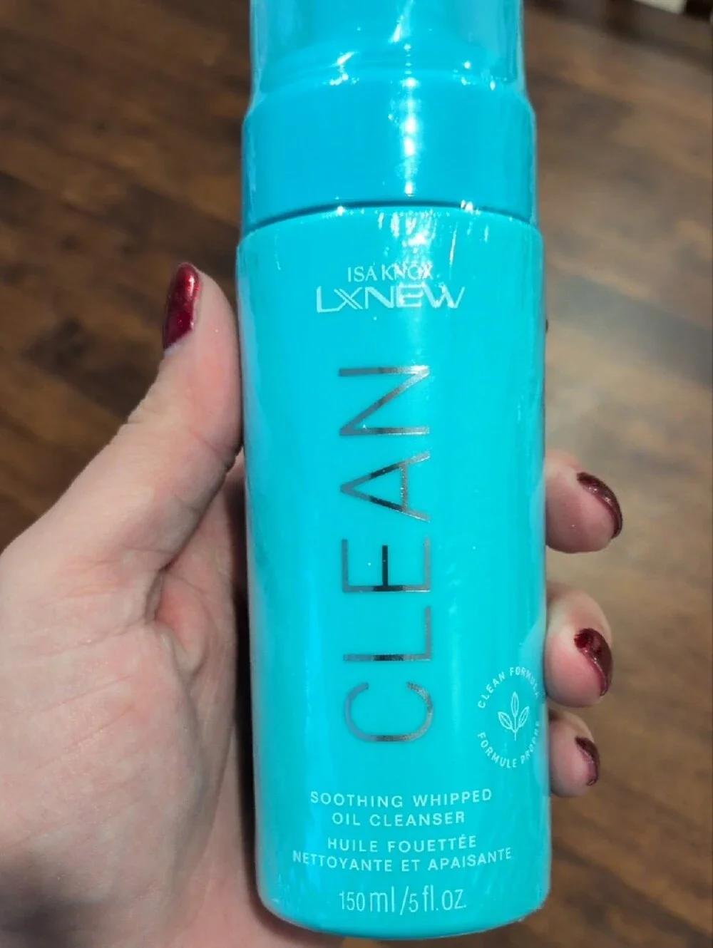 Avon Isa Knox Lxnew CLEAN Foaming Facial Cleanser Soothing Whipped Oil